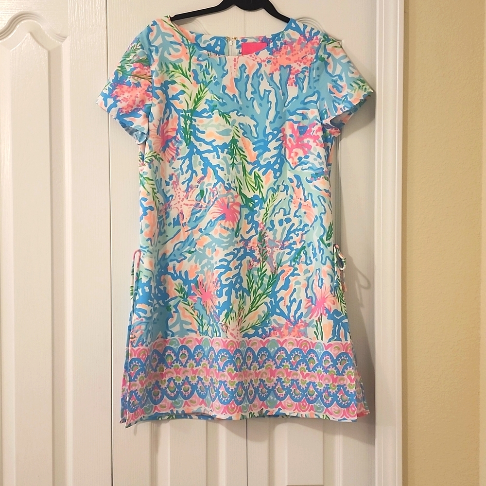 Lilly Pulitzer Blanca stretch romper very good condition